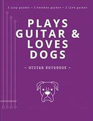 Plays guitar loves for sale  Delivered anywhere in UK