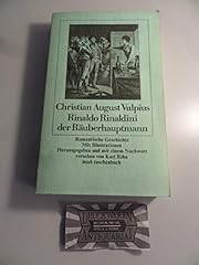 Rinaldo rinaldini räuberhaupt gebraucht kaufen  Wird an jeden Ort in Deutschland