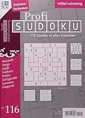 Profi sudoku 116 gebraucht kaufen  Wird an jeden Ort in Deutschland