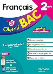 francais objectif bac 2nde d'occasion  Livré partout en France