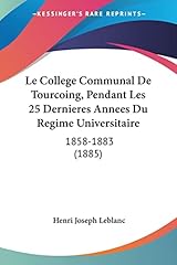 College communal tourcoing d'occasion  Livré partout en France