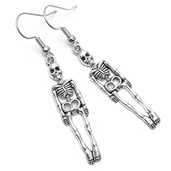 Skeleton halloween earrings for sale  Delivered anywhere in UK