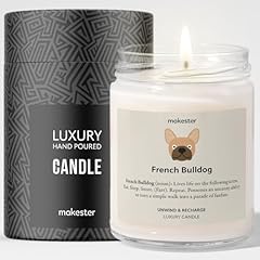 French bulldog candle for sale  Delivered anywhere in UK