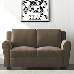 Brown loveseat sofa for sale  Delivered anywhere in USA 