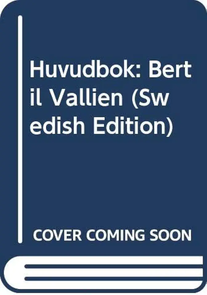 Huvudbok: Bertil Vallien (Swedish Edition) tweedehands  