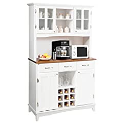 Giantex Buffet Hutch Cabinet, Kitchen Hutch Sideboard,, used for sale  Delivered anywhere in USA 