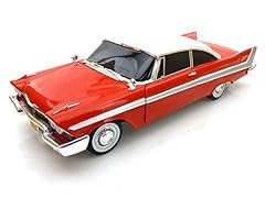Auto World “Christine“ 1958 Plymouth Fury 1/18 Red for sale  Delivered anywhere in Canada