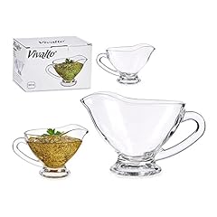 Vivalto glass gravy for sale  Delivered anywhere in UK