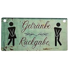 Getränke rückgabe schild gebraucht kaufen  Wird an jeden Ort in Deutschland