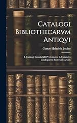 Catalogi bibliothecarvm antiqv for sale  Delivered anywhere in USA 