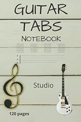 Guitar tabs notebook for sale  Delivered anywhere in UK