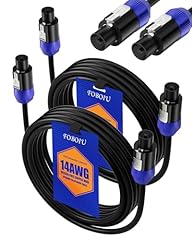Foboiu 2pack speakon for sale  Delivered anywhere in USA 