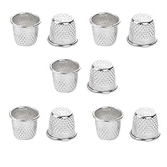 Thimble 10Pcs Sewing Metal Needle Shields for Sewing for sale  Delivered anywhere in UK