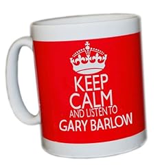 KEEP CALM AND LISTEN TO GARY BARLOW (RED) MUG for sale  Delivered anywhere in UK
