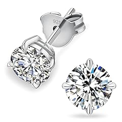 Krkc moissanite earrings for sale  Delivered anywhere in UK