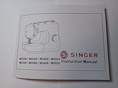 Singer m3500 instruction for sale  Delivered anywhere in USA 