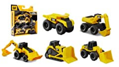 Cat Construction Little Machines 5 Pack - Great Cake for sale  Delivered anywhere in USA 