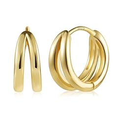 Doppel creolen gold gebraucht kaufen  Wird an jeden Ort in Deutschland