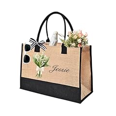 Personalized canvas tote for sale  Delivered anywhere in UK