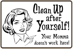Clean aluminum sign for sale  Delivered anywhere in USA 