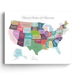 Art usa map for sale  Delivered anywhere in USA 