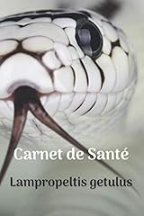 Carnet santé lampropeltis d'occasion  Livré partout en Belgiqu