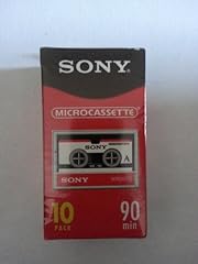 Sony media microcassette for sale  Delivered anywhere in USA 