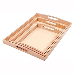 Montessori wooden trays for sale  Delivered anywhere in USA 