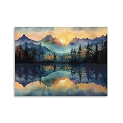 Abstract mountain canvas for sale  Delivered anywhere in USA 