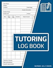 Tutoring log book for sale  Delivered anywhere in USA 