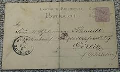 Ganzsache postkarte deutsche gebraucht kaufen  Wird an jeden Ort in Deutschland