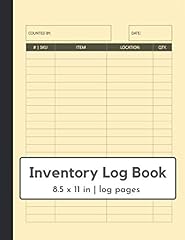 Large inventory log for sale  Delivered anywhere in USA 