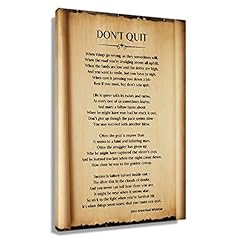 Dont quit poem for sale  Delivered anywhere in USA 