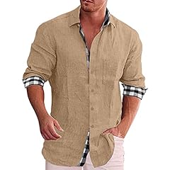 Camicia lino uomo usato  Spedito ovunque in Italia 