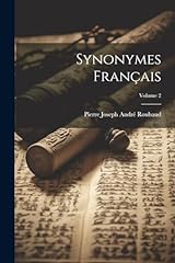 Synonymes français volume d'occasion  Livré partout en France