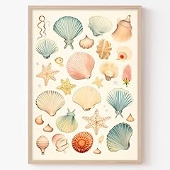 Shell canvas wall for sale  Delivered anywhere in USA 