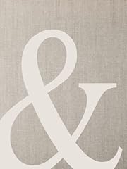 Ampersand neutral aesthetic for sale  Delivered anywhere in USA 