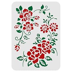 Fingerinspire rose stencil usato  Spedito ovunque in Italia 