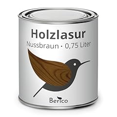 Berico holzlasur nussbraun gebraucht kaufen  Wird an jeden Ort in Deutschland