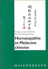 Homoeopathie médecine chinois d'occasion  Livré partout en France