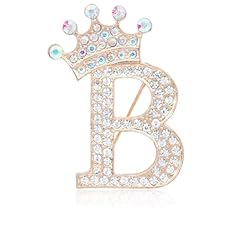 Initial letter brooch for sale  Delivered anywhere in USA 