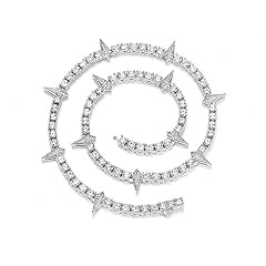 Closjery iced necklace for sale  Delivered anywhere in USA 