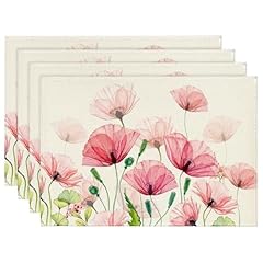 Mohn frühling platzsets gebraucht kaufen  Wird an jeden Ort in Deutschland