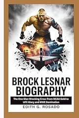 Brock lesnar biography d'occasion  Livré partout en France