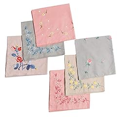 Pack handkerchief embroidery for sale  Delivered anywhere in USA 