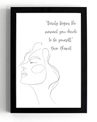 Framed simplistic beauty for sale  Delivered anywhere in UK