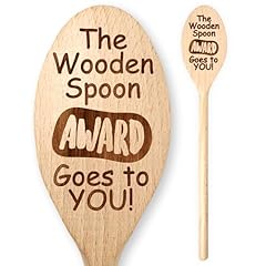 Wooden spoon award for sale  Delivered anywhere in UK
