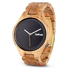 Zeitholz orologio legno usato  Spedito ovunque in Italia 