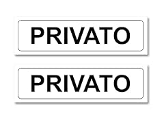 Adesivi scritta privato usato  Spedito ovunque in Italia 