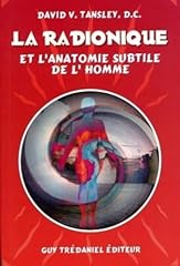 Radionique anatomie subtile d'occasion  Livré partout en Belgiqu